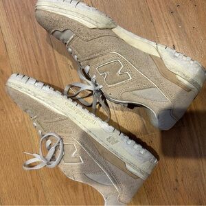 Aime Leon Dore x New Balance 550 Beige Sneakers